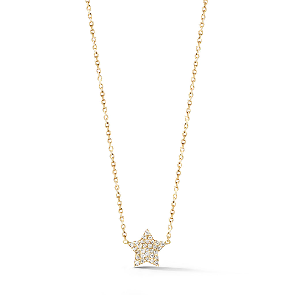 Mini Diamond Star Necklace