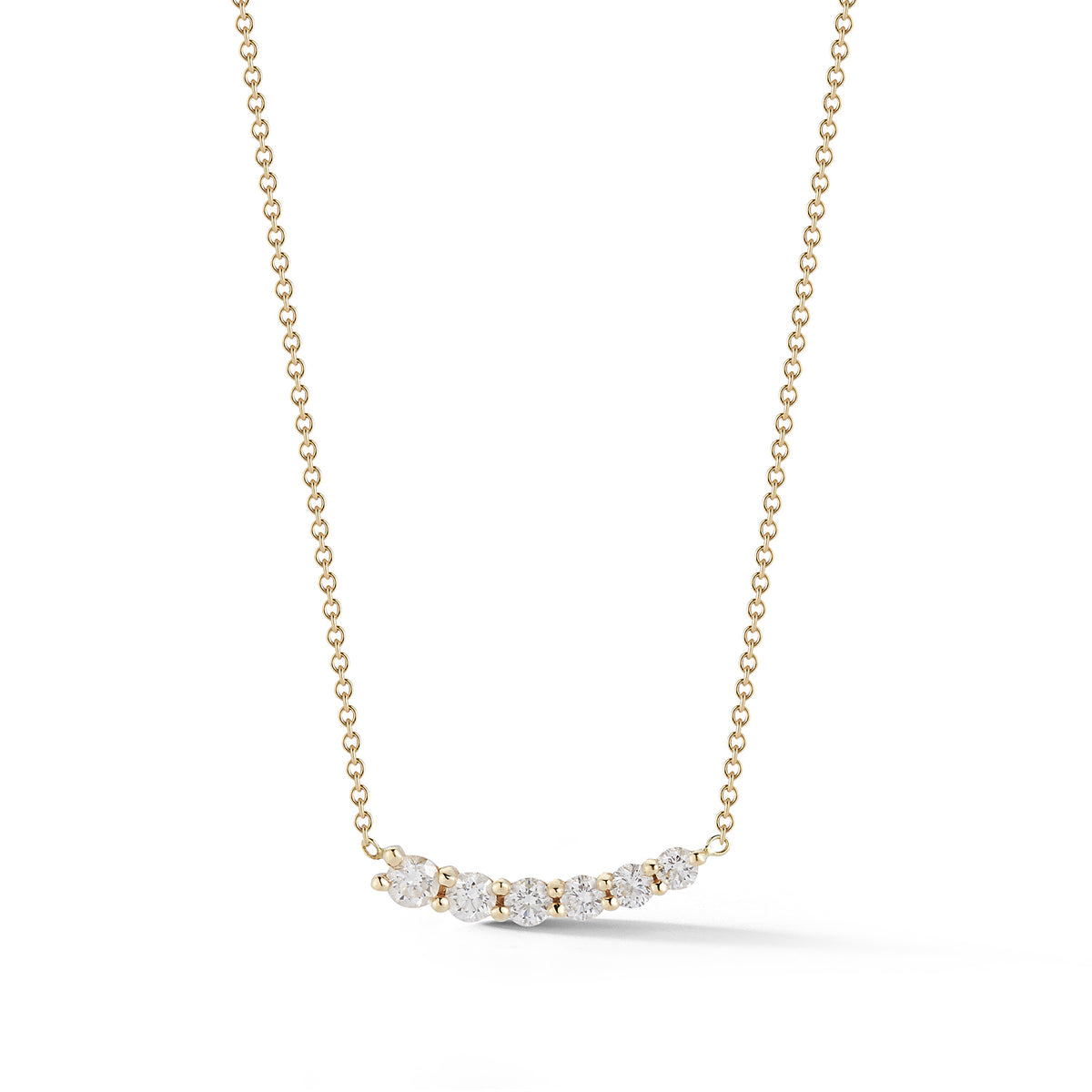 Diamond Curve Necklace – Cape Cod Jewelers